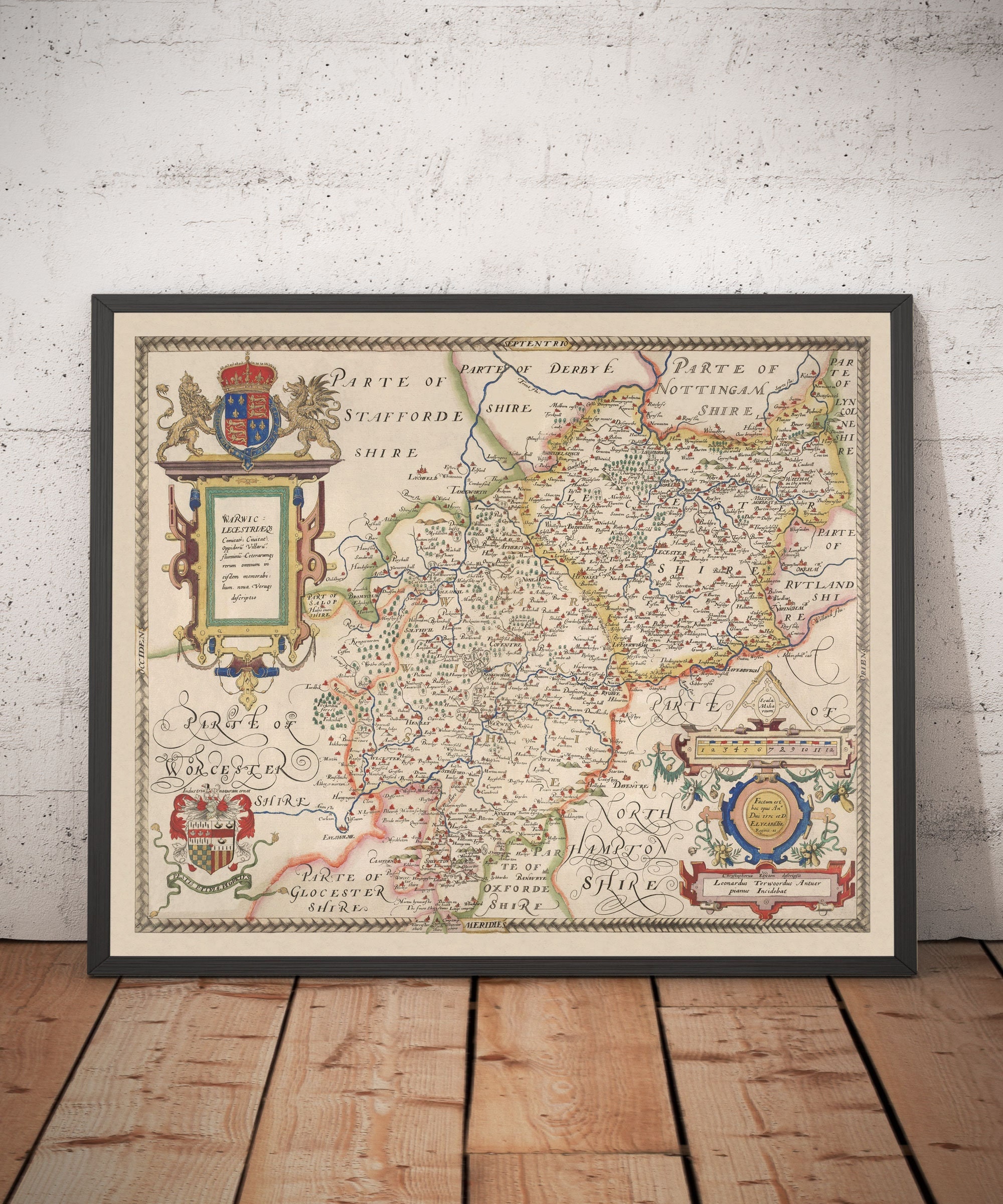 Old Maps Of Solihull Old Map Of Warwick Leicester In 1579 By Christopher Saxton | Etsy Old Maps Of Solihull Old Map Of Warwick Leicester In 1579 By Christopher Saxton | Etsy