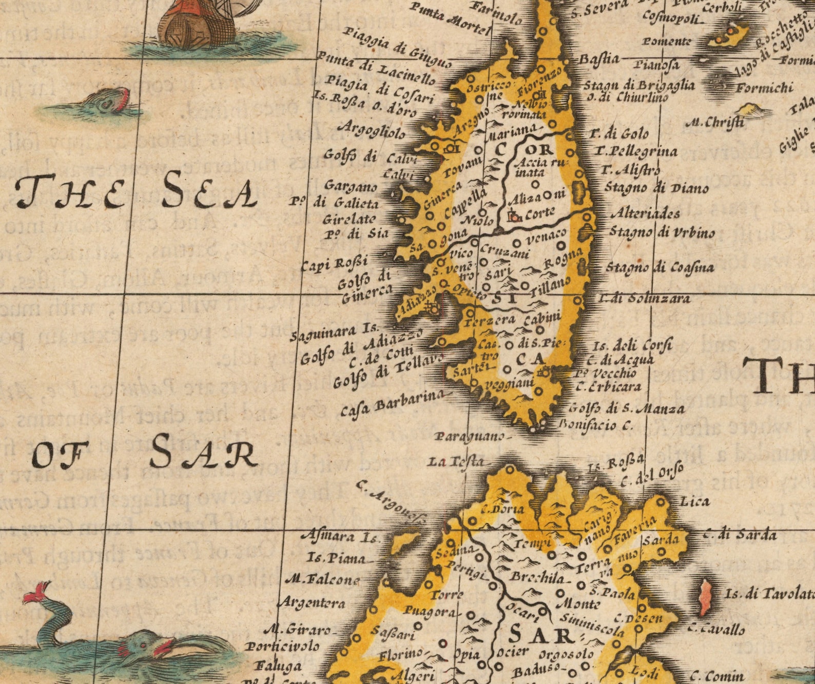 Old Map of Italy, 1627 by John Speed - Corsica, Sardinia, Sicily ...