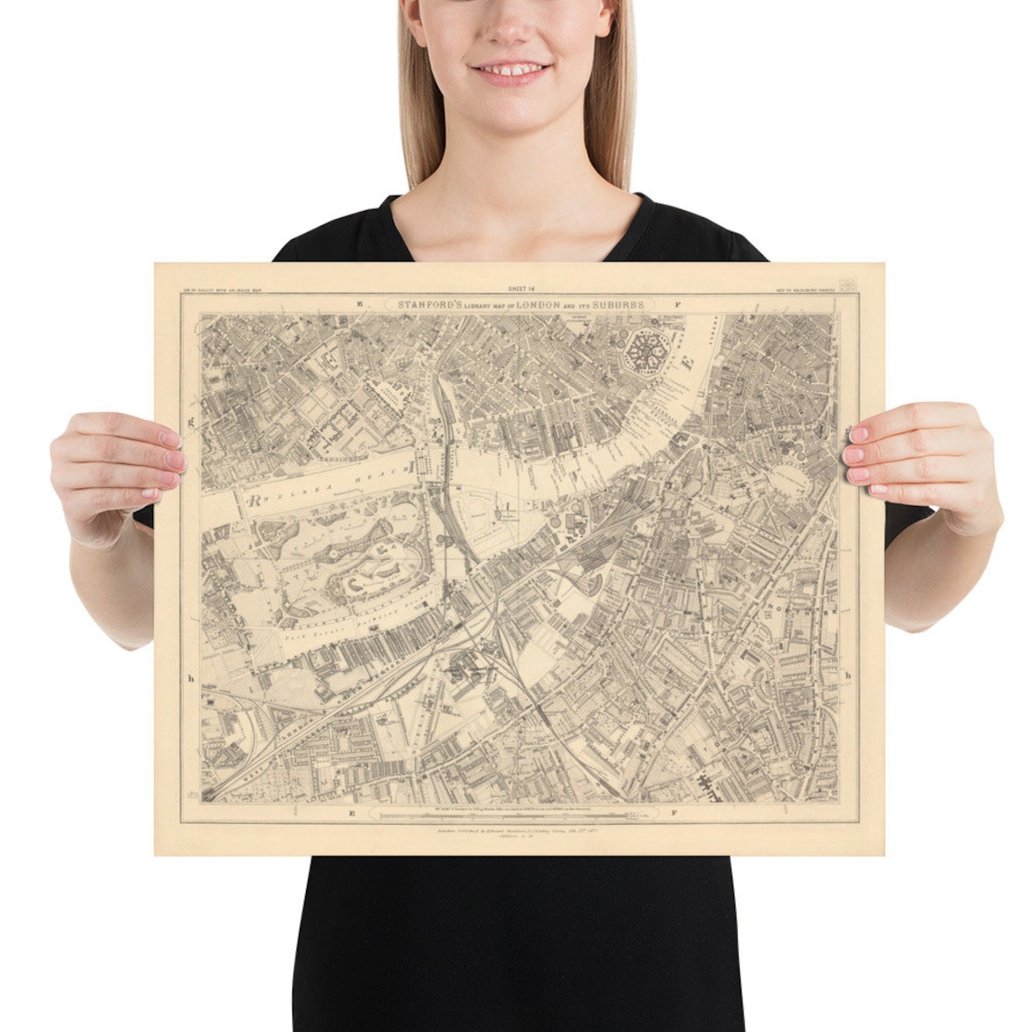 London Sw8 Map Old Map of South London in 1862 - Battersea, Chelsea, Oval, Stockwell ...