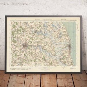 Old Ordnance Survey Map, Sheet 67 - Norwich & Great Yarmouth, 1925: Caister-on-Sea, Hethersett, Loddon, Acle, The Broads