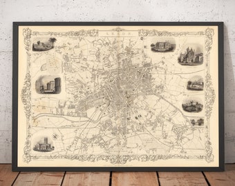 Maps of UK & Eire cities