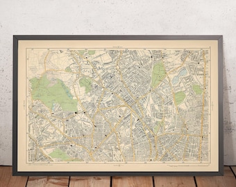 Old maps of London