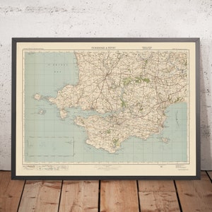 Old Ordnance Survey Map, Sheet 99 - Pembroke & Tenby, 1925: Neyland, Milford Haven, Haverfordwest, Narberth, Pembrokshire Coast