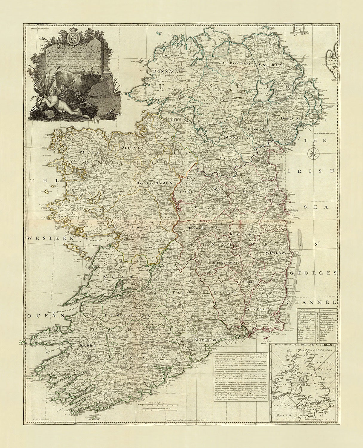 Large Wall Map Of Ireland Images and Photos finder