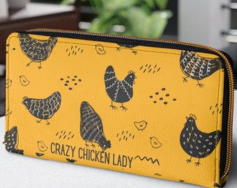 Portafoglio Crazy Chicken Lady