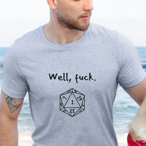 まあ、クソ。クリティカル フェイル クリット ナチュラル ナチュラル (1) 20 面体ギフト T シャツ 1 枚 DnD D&D テーブルトップ ゲーマー ゲーム プレイヤー シャツへのギフト