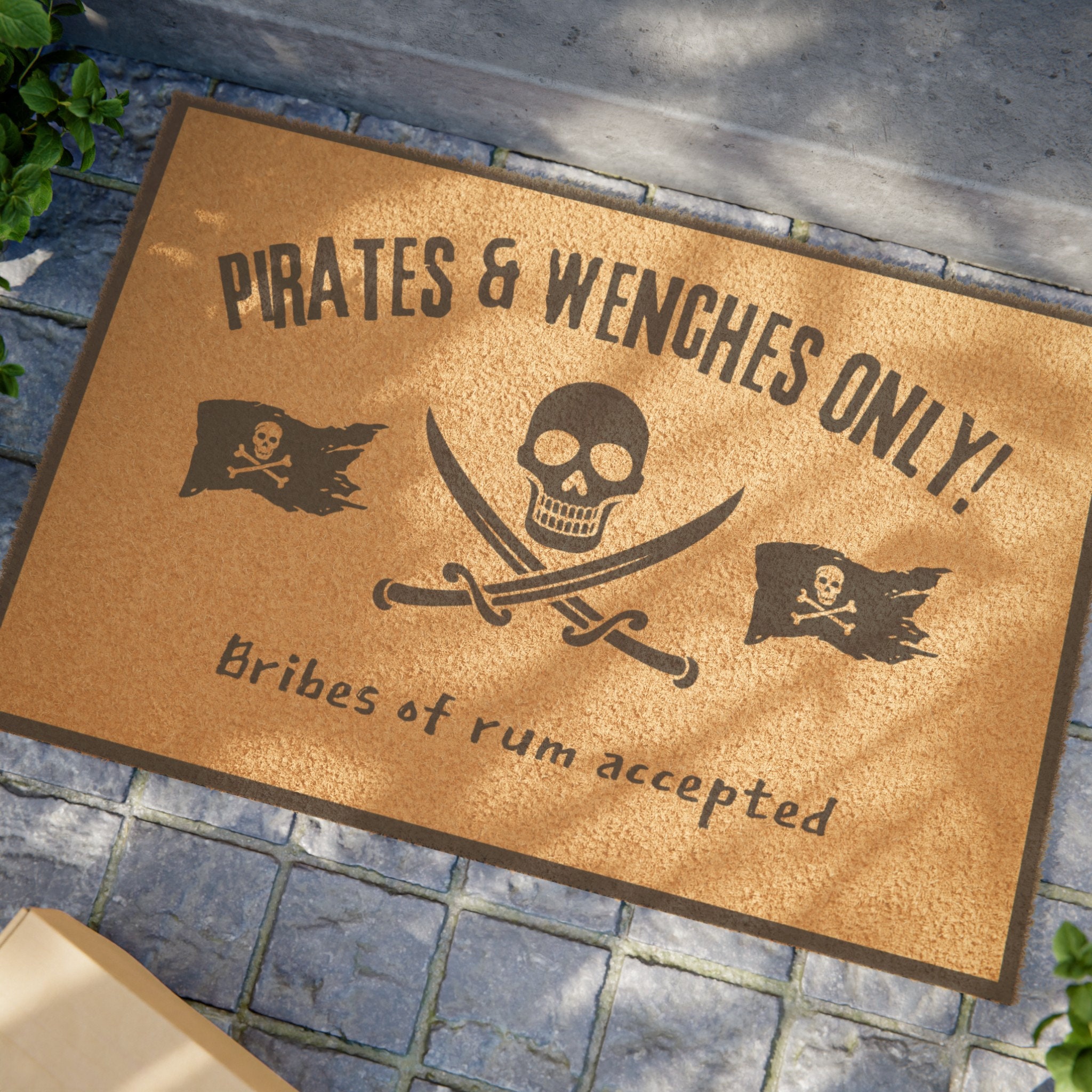 Pirates and Wenches Only! Skull and Crossbones Bribes in Rum Accepted ...