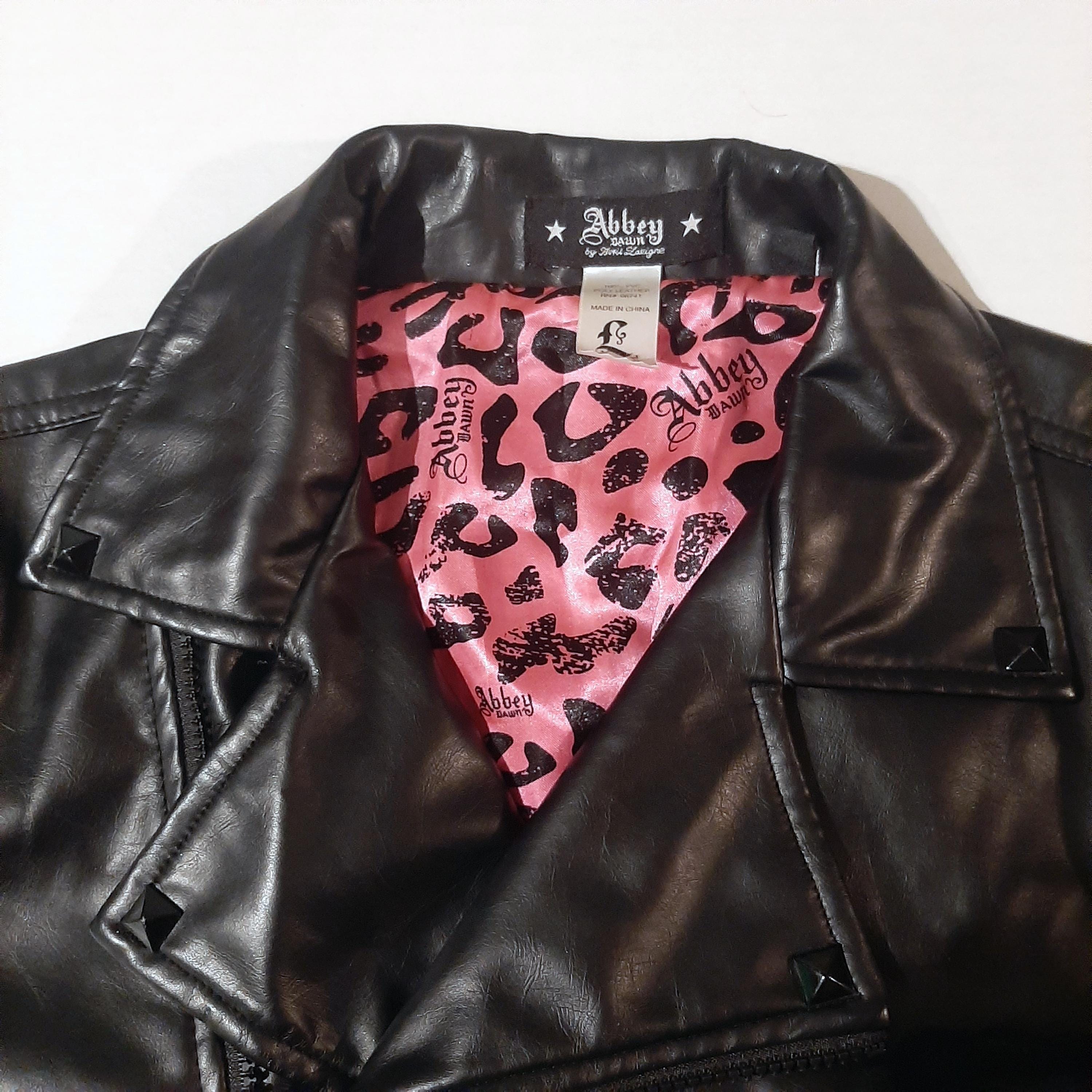 Abbey Dawn by Avril Lavigne Poly Vegan Leather Jacket Women's