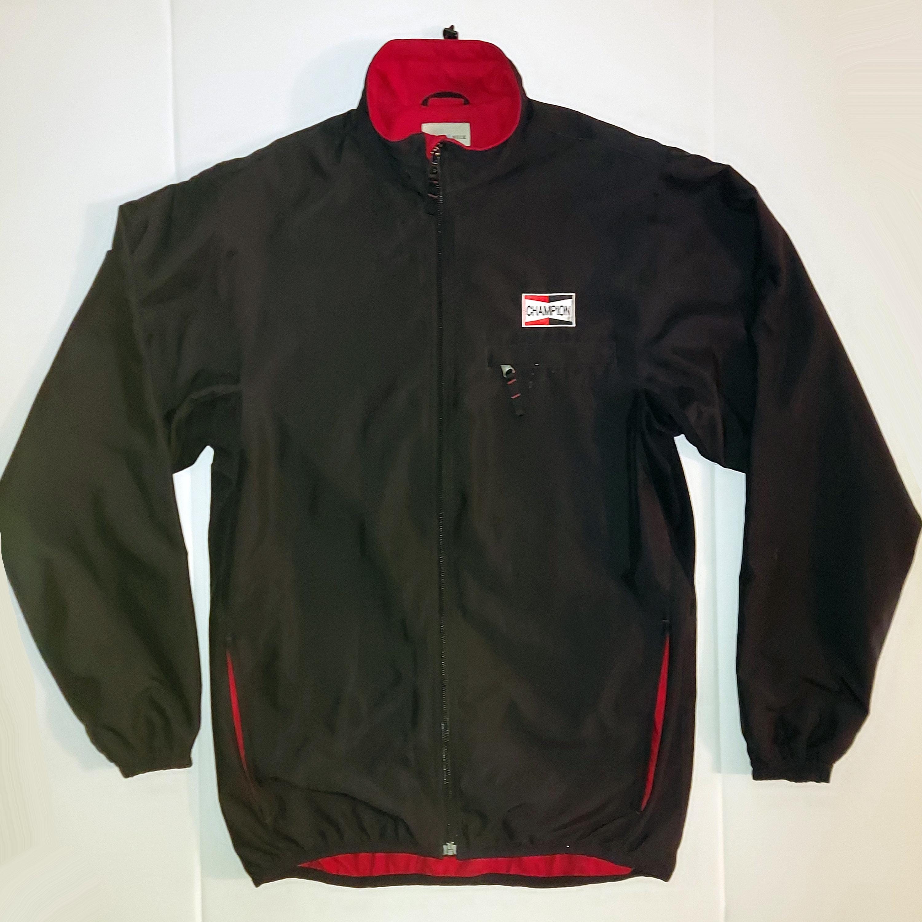 Vintage Champion Spark Plug Jacket Men's Medium Cutter & Buck