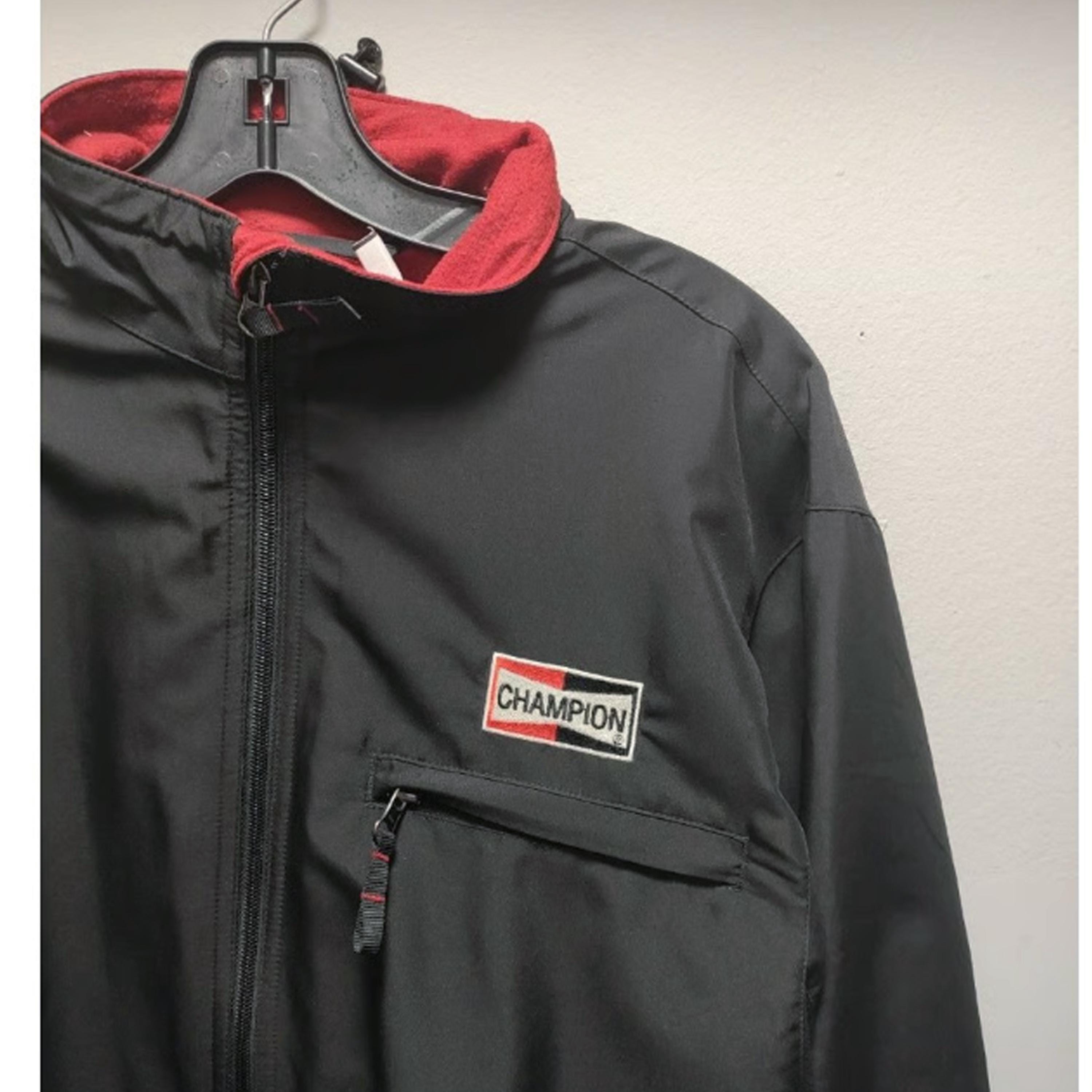 Vintage Champion Spark Plug Jacket Men's Medium Cutter & Buck