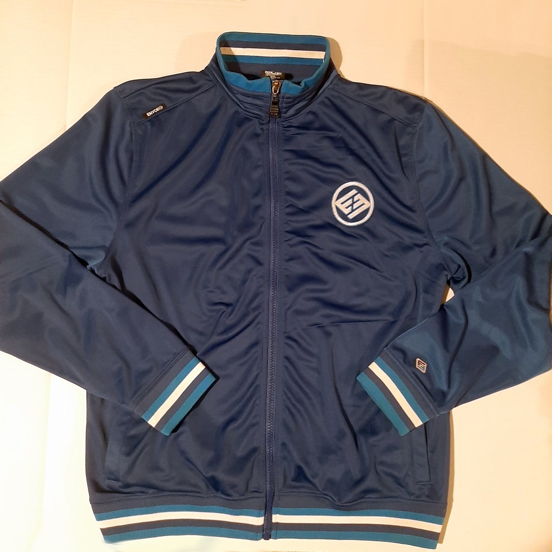 Rare ENYCE by Sean Combs Size 2XL Zip up Blue Track Jacket Hip - Etsy