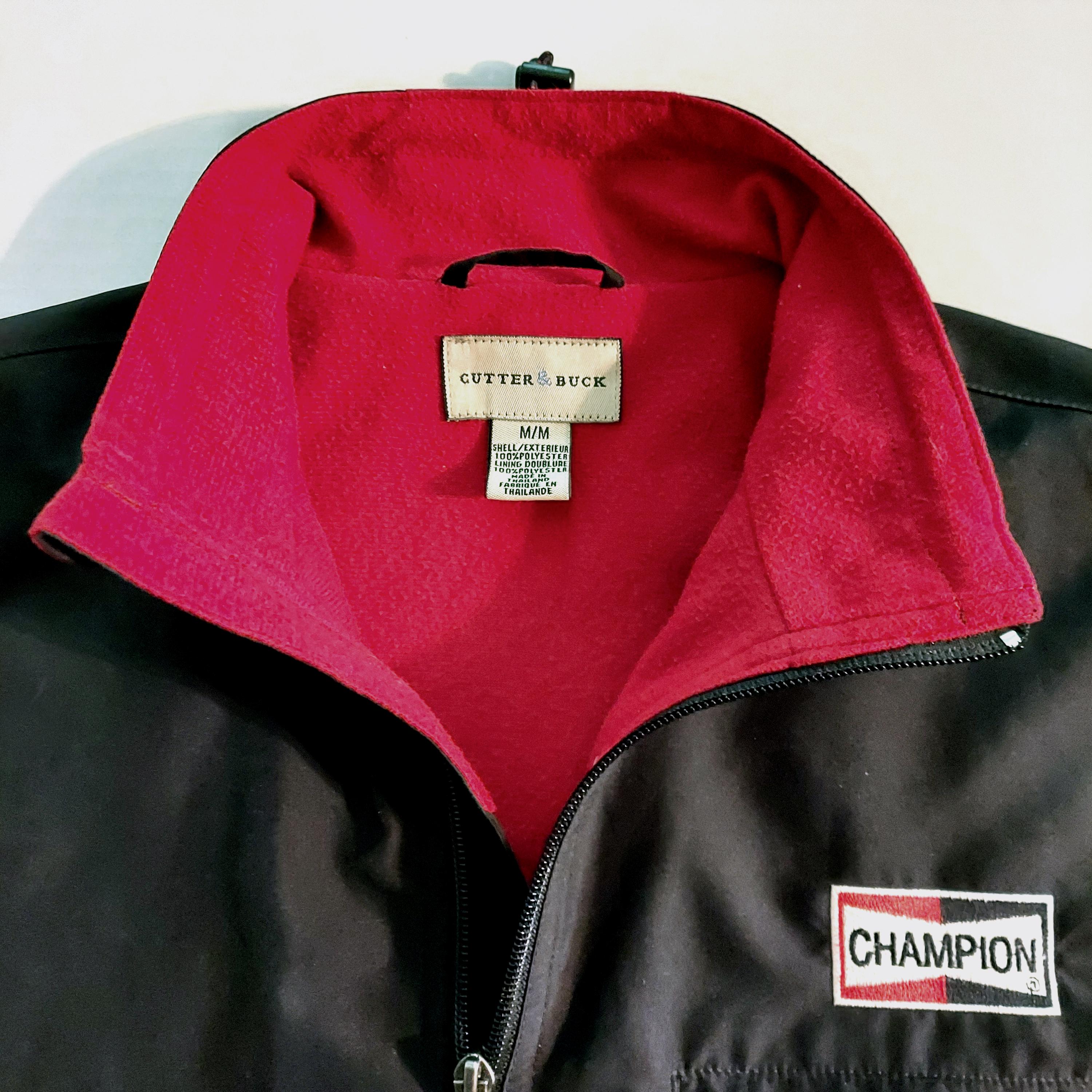 Vintage Champion Spark Plug Jacket Men's Medium Cutter & Buck