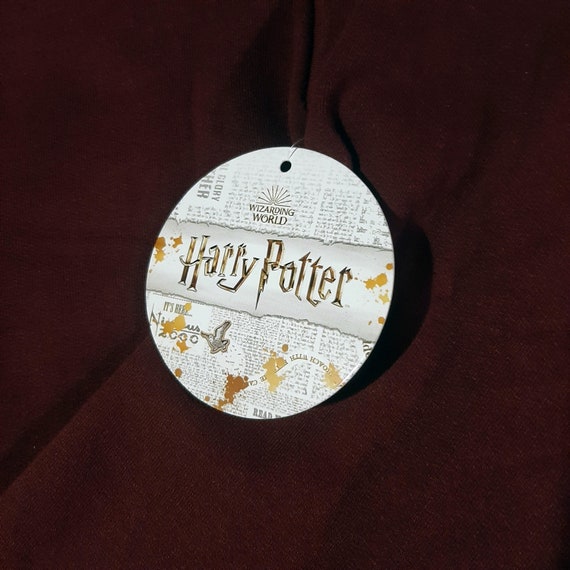 Harry Potter Hogwarts gold foil print ultra soft Brow… Gem