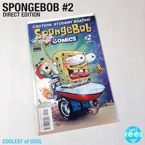 2011 SpongeBob Comics #2 Rat Fink Cover Direct Edition United Plankton Pictures