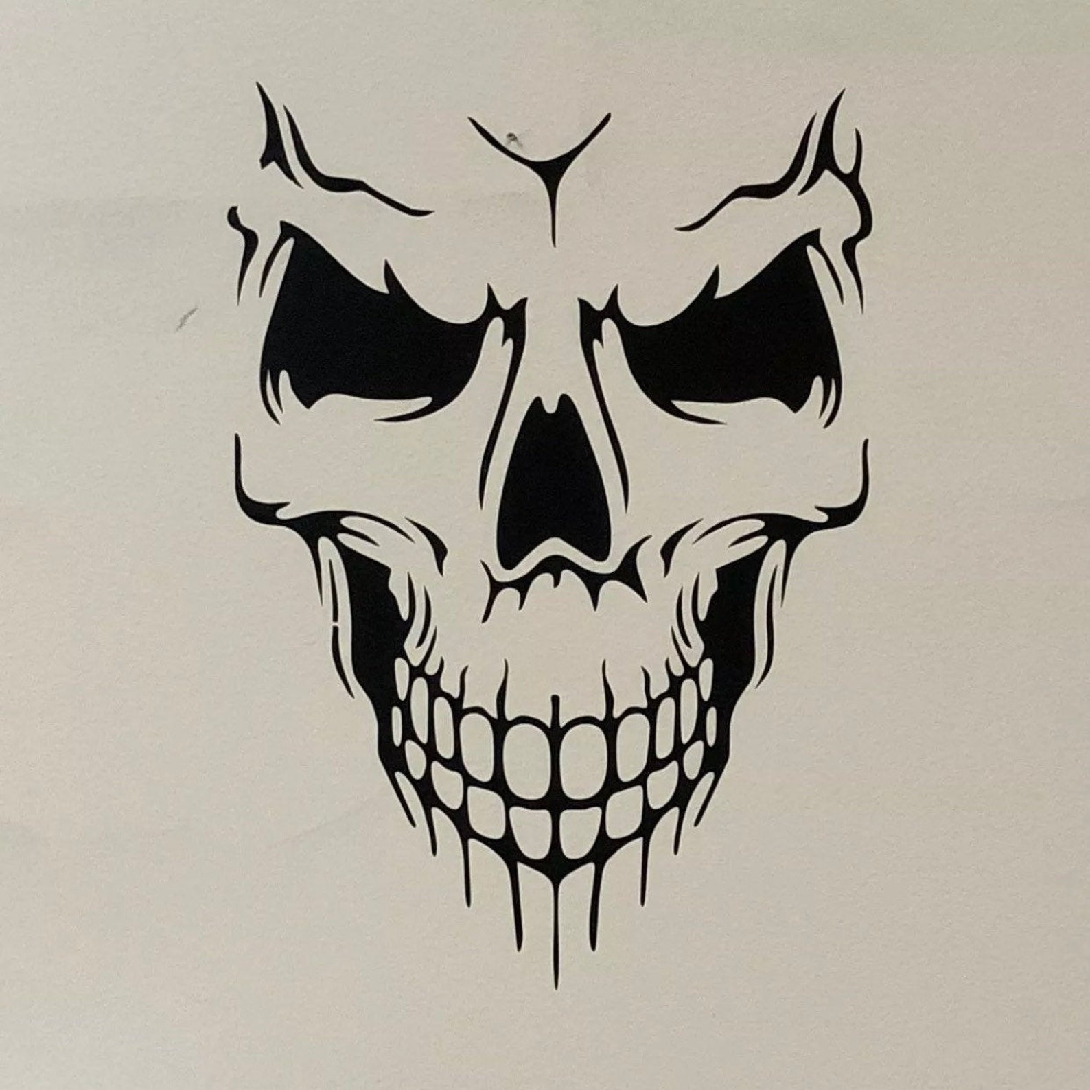 Skull Decal Stickers Truck Decal Car Decal Boat Decal Skull Vinyl