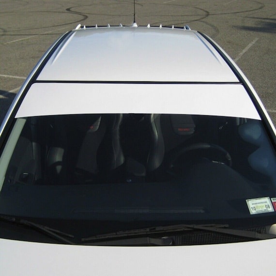 Vinyl windshield on sale sun visor