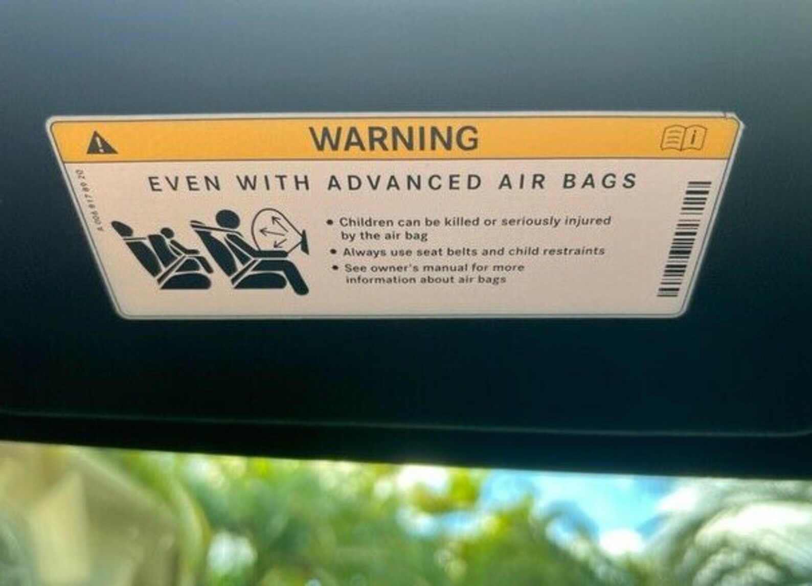 Airbag Visor Warning Labels Cover Decals Fits Mercedes SL Etsy