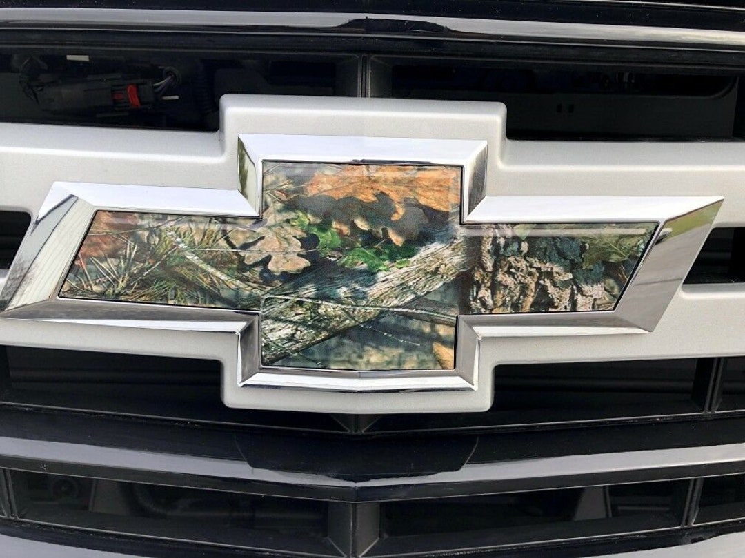 Camo chevy emblem discount