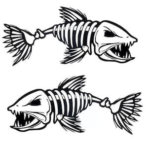 Large Fish Decal for Boat 