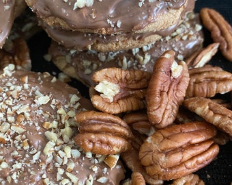 Gourmet Best Seller Cookies  Baked Good Handmade Fresh Delicious Cookies With Pecan and Belgian Chocolate 12 units