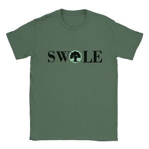 MTG T-Shirt | Swole | Magic The Gathering Planeswalker Mono Green Forest Apparel