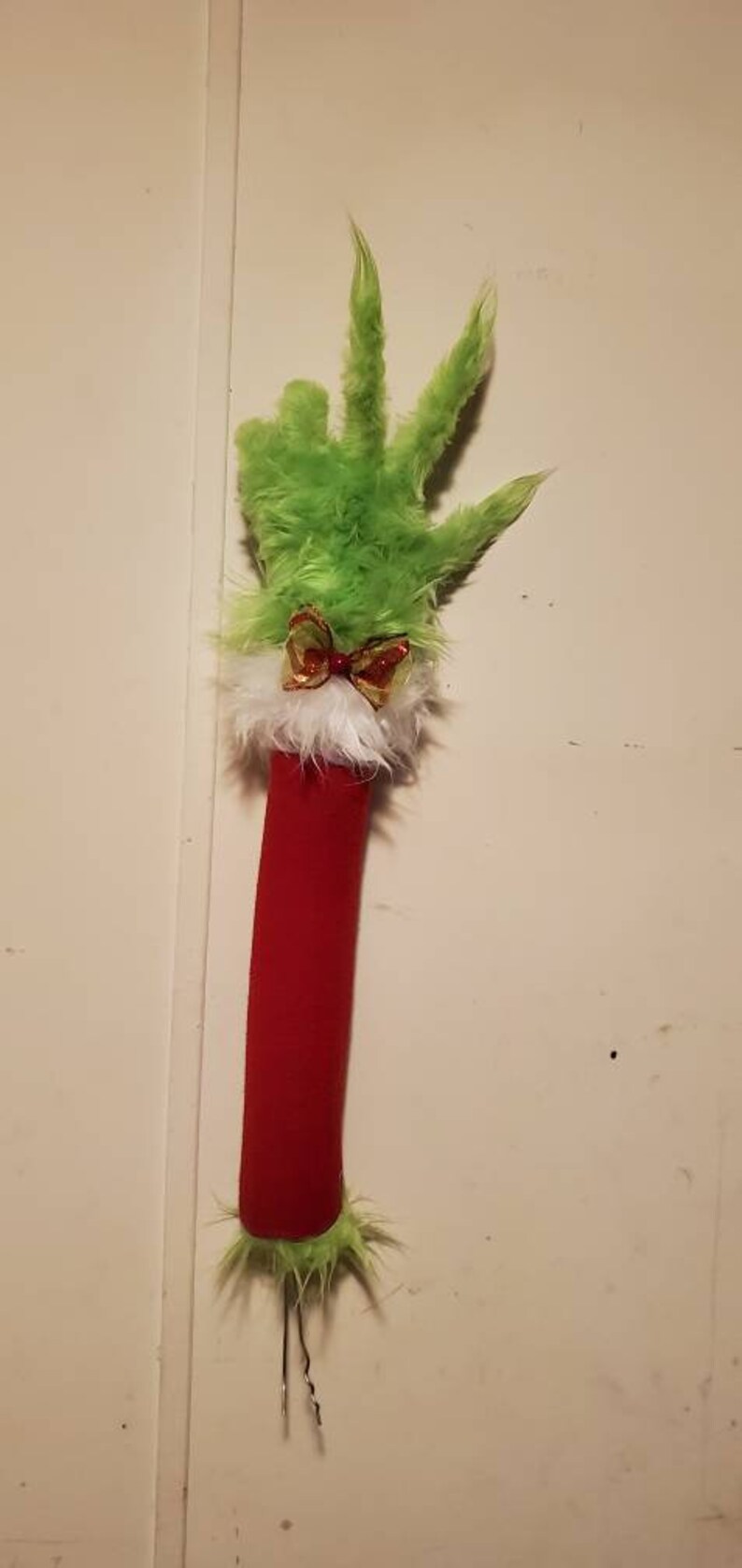 Grinch arm for Christmas tree grinch grinch hand Etsy