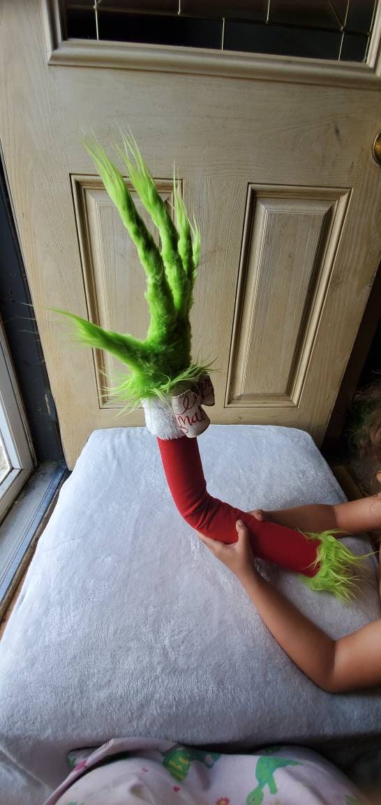 Grinch arm that connects to Christmas Grinch decorations Etsy