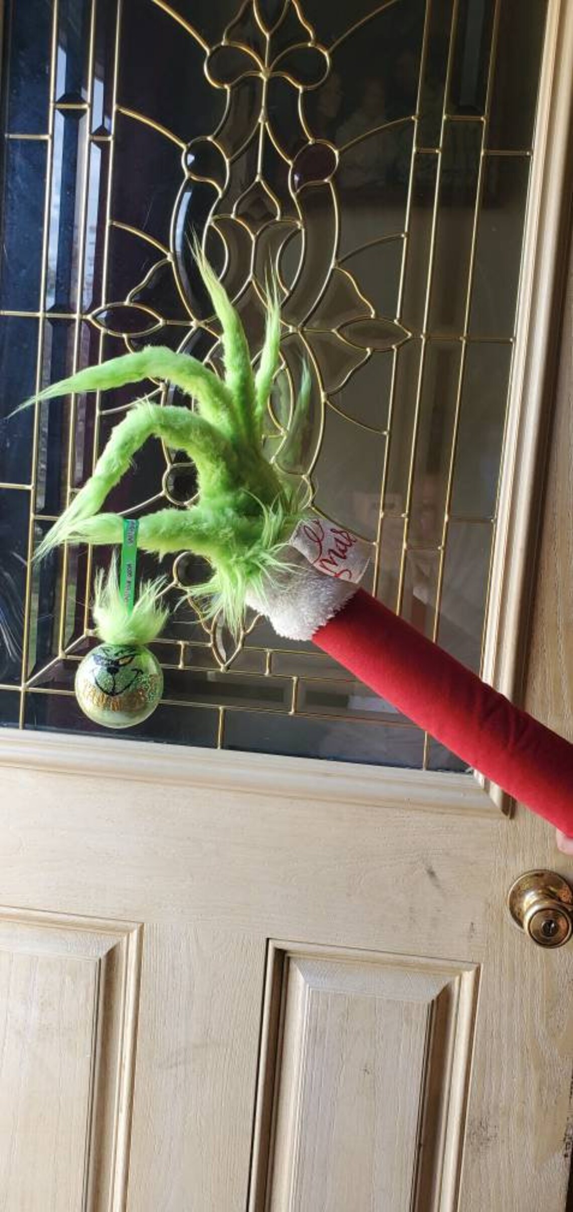 Grinch arm that connects to Christmas Grinch decorations Etsy