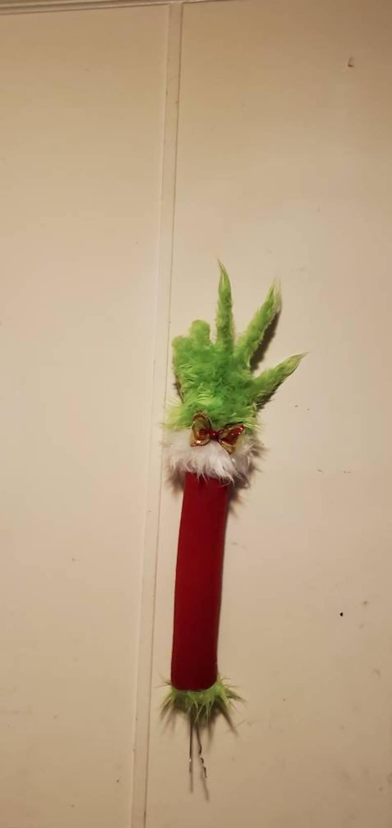 Grinch arm for Christmas tree grinch grinch hand | Etsy