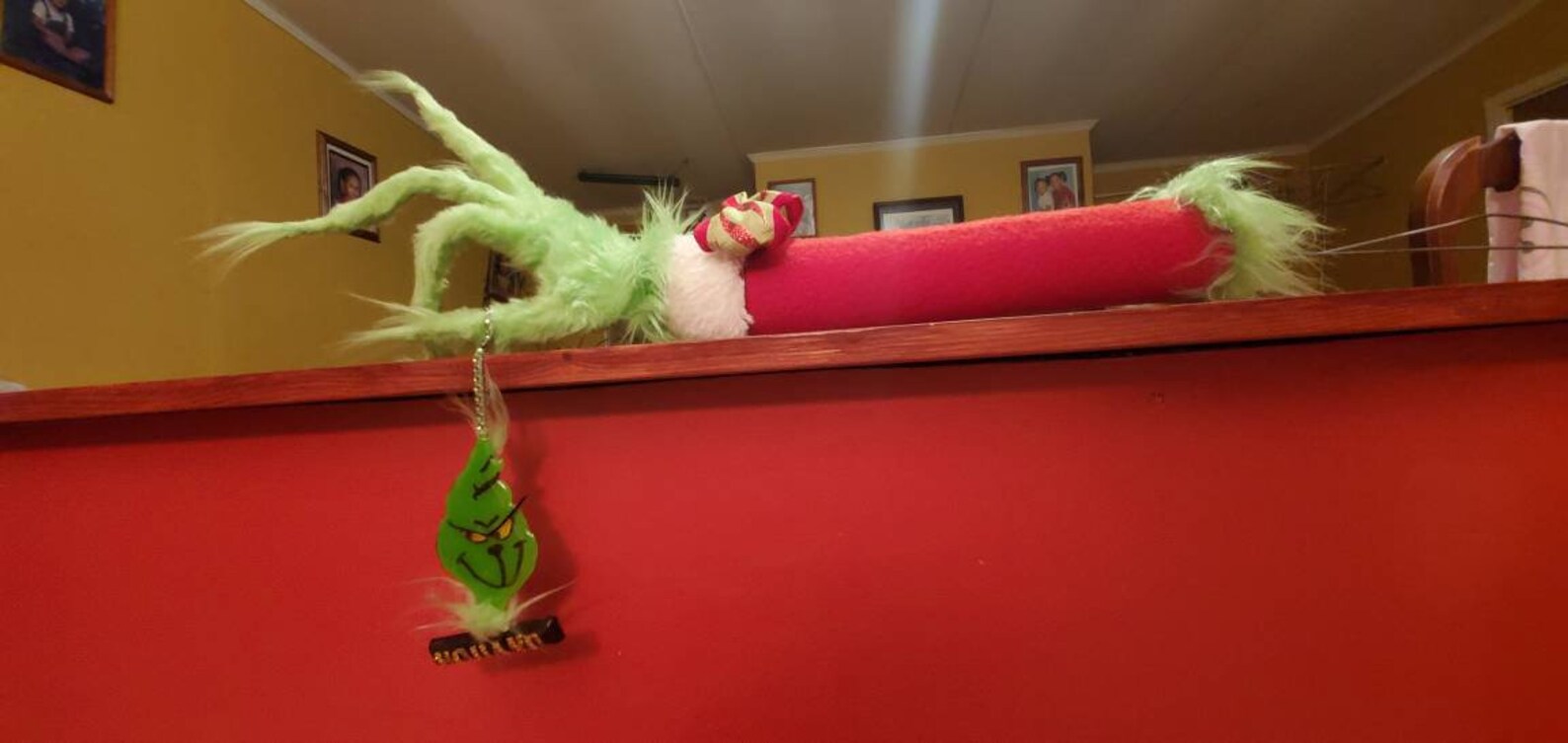 Grinch arm for Christmas tree grinch grinch arm with Etsy