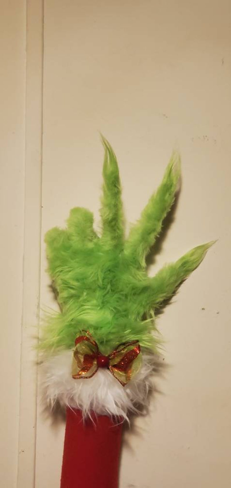 Grinch arm for Christmas tree grinch grinch hand Etsy