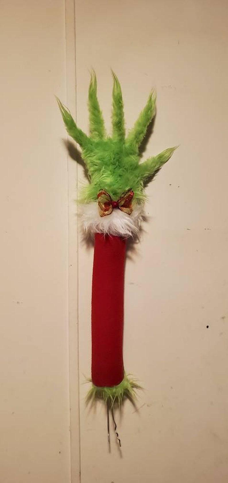 Grinch arm for Christmas tree grinch grinch hand Etsy