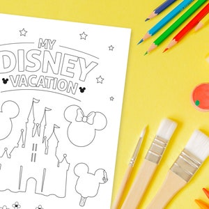 92  Disneyland Coloring Pages  HD