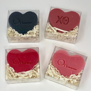 BULK Purchase Heart shaped soap 2 oz in a BOX Valentines Day gift Mothers Day gift Party Favors No Ribbon No Tag image 6