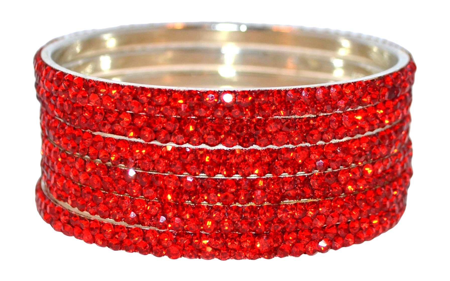 Buy Efulgenz Beaded Bangles Faux Pearl Bracelet Bangle Set for Women  Wedding Bridal Handcrafted Bangle Bracelets Fashion Jewelry,Red (Set of 2  Pcs), 2.8 Online at Best Prices in India - JioMart.