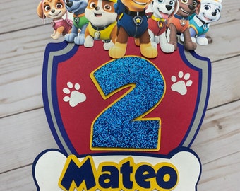 Free Free Paw Patrol Cake Topper Svg 329 SVG PNG EPS DXF File