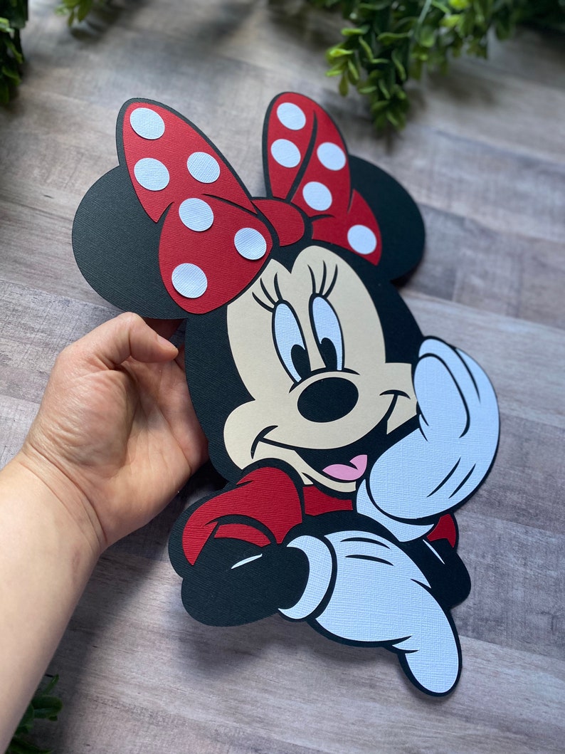 Minnie Mouse Party Props / Minnie Mouse Cutouts /minnie Mouse Etsy