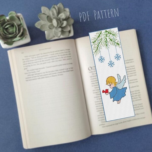 Angel Bookmark - Etsy