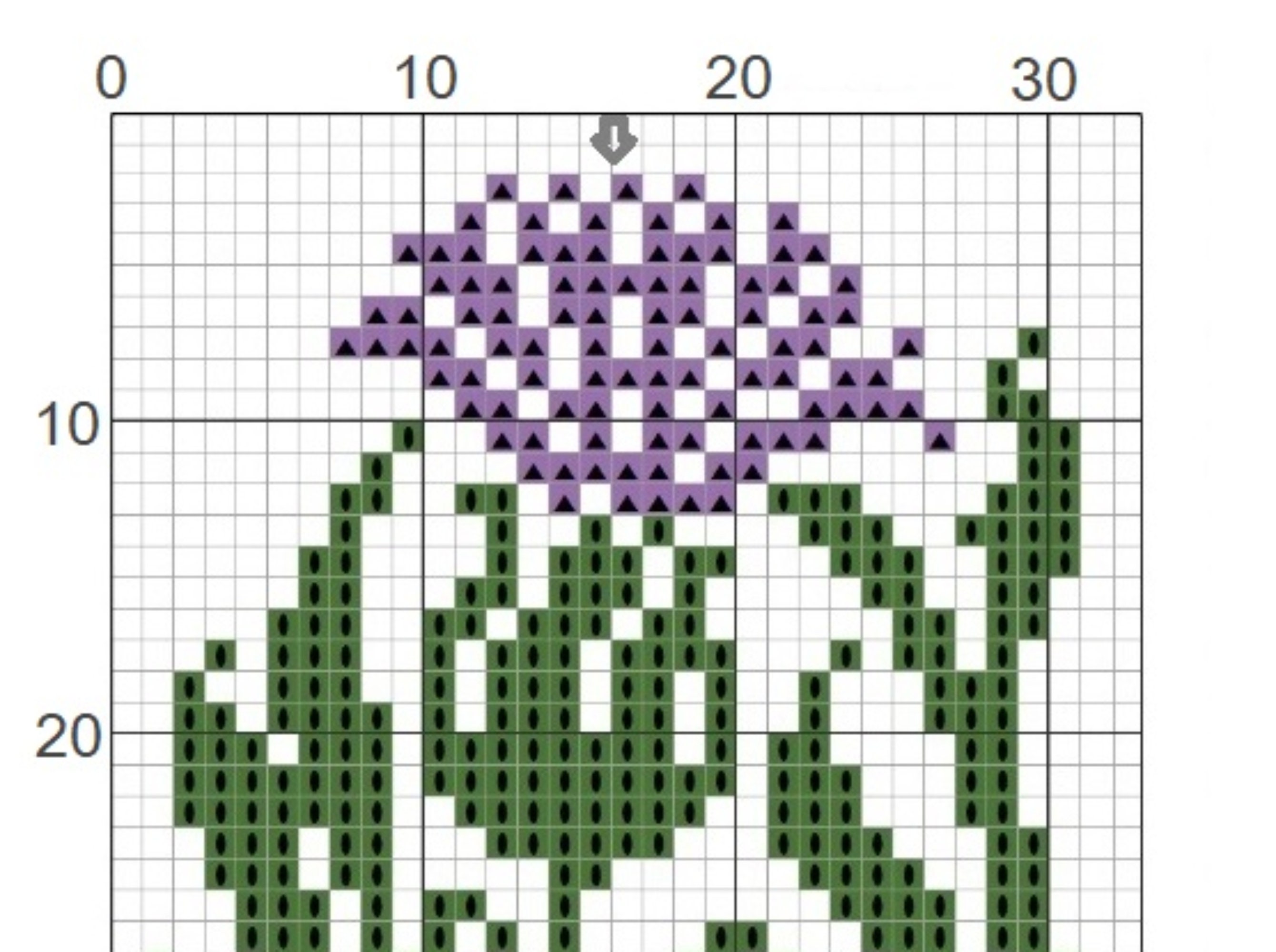 Thistle Cross Stitch Bookmark Pattern Outlander Embroidery Etsy