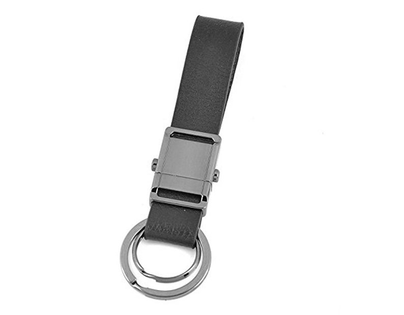 Genuine Leather Valet Keychain in a Gift Box Elegant Key Chain Etsy