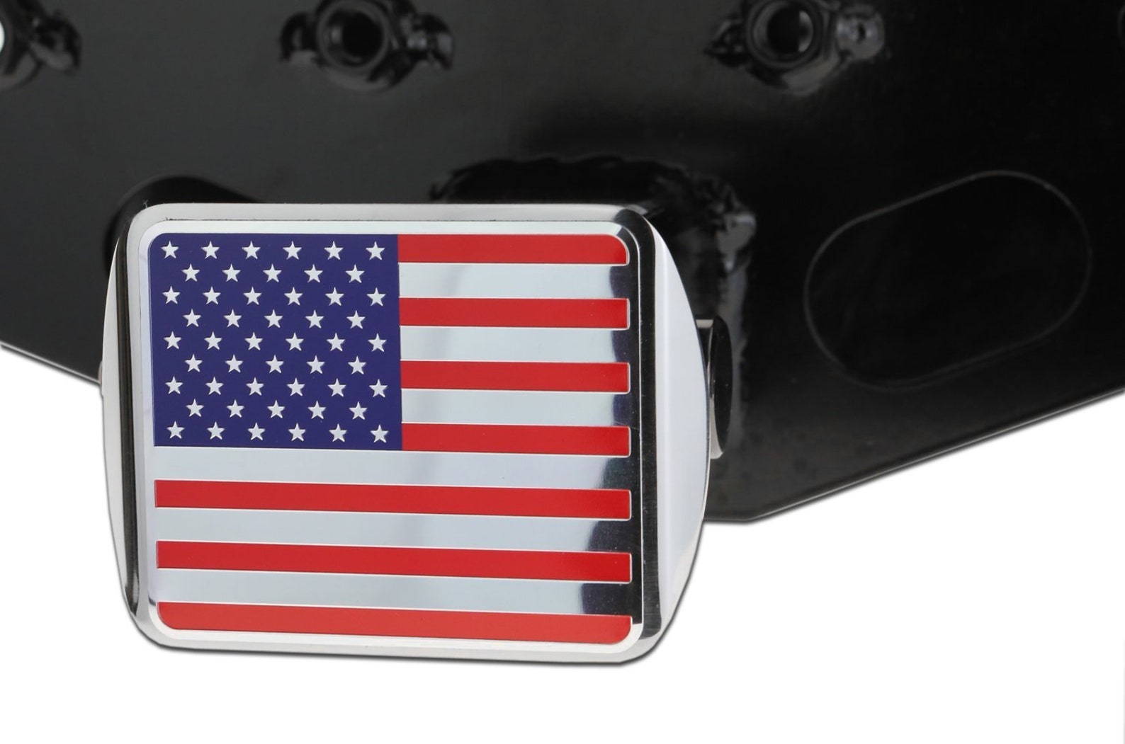 USA US American Flag Stainless Steel Trailer Hitch Cover Fits | Etsy