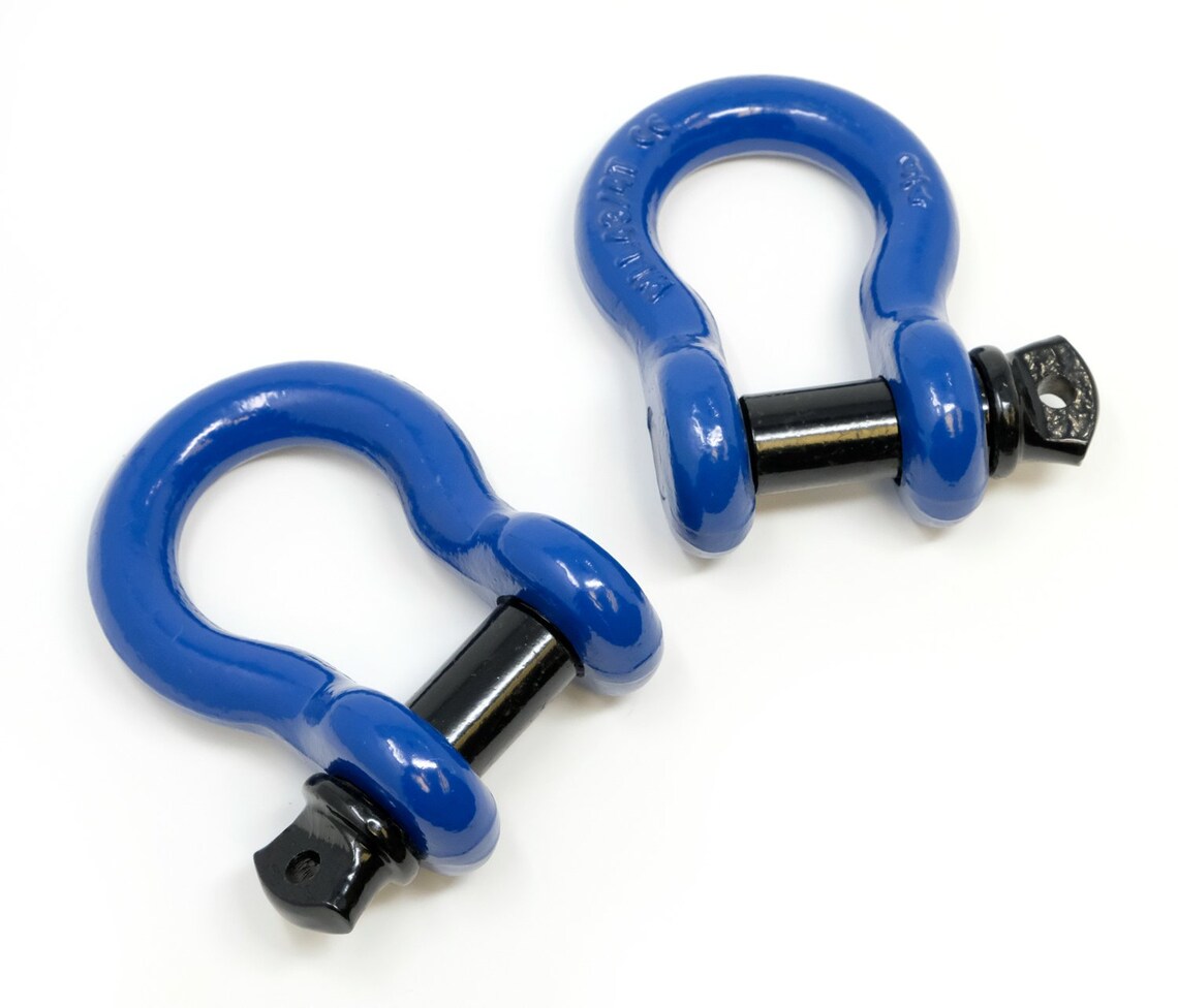 DRing Shackles Set 3/4 Powder Coat Heavy Duty for Etsy