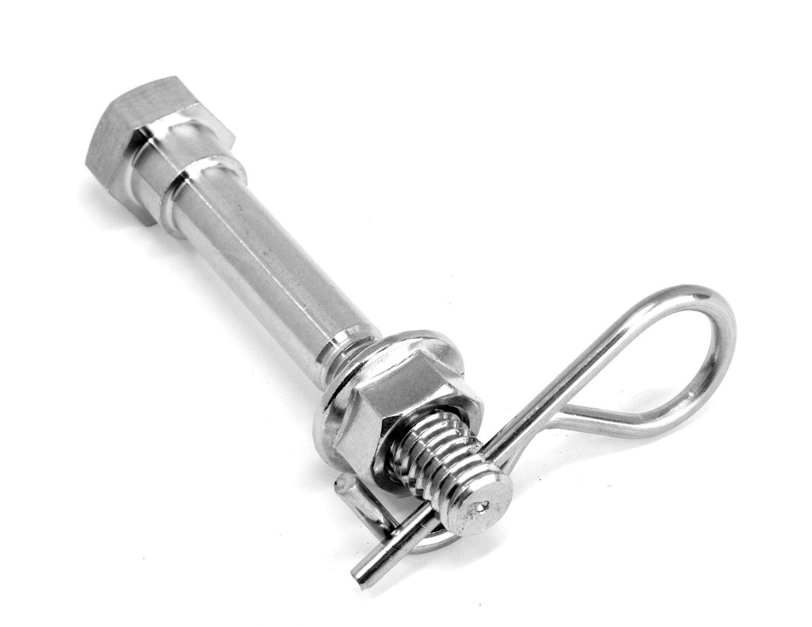 Antirattle Stainless Steel Trailer Hitch Pin Bolt Keeper Grip Etsy