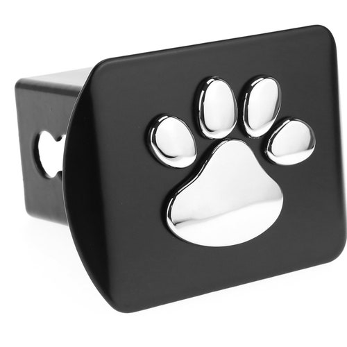 Bear Dog Animal Paw Foot 3D Emblem Trailer Hitch Cover chrome Etsy