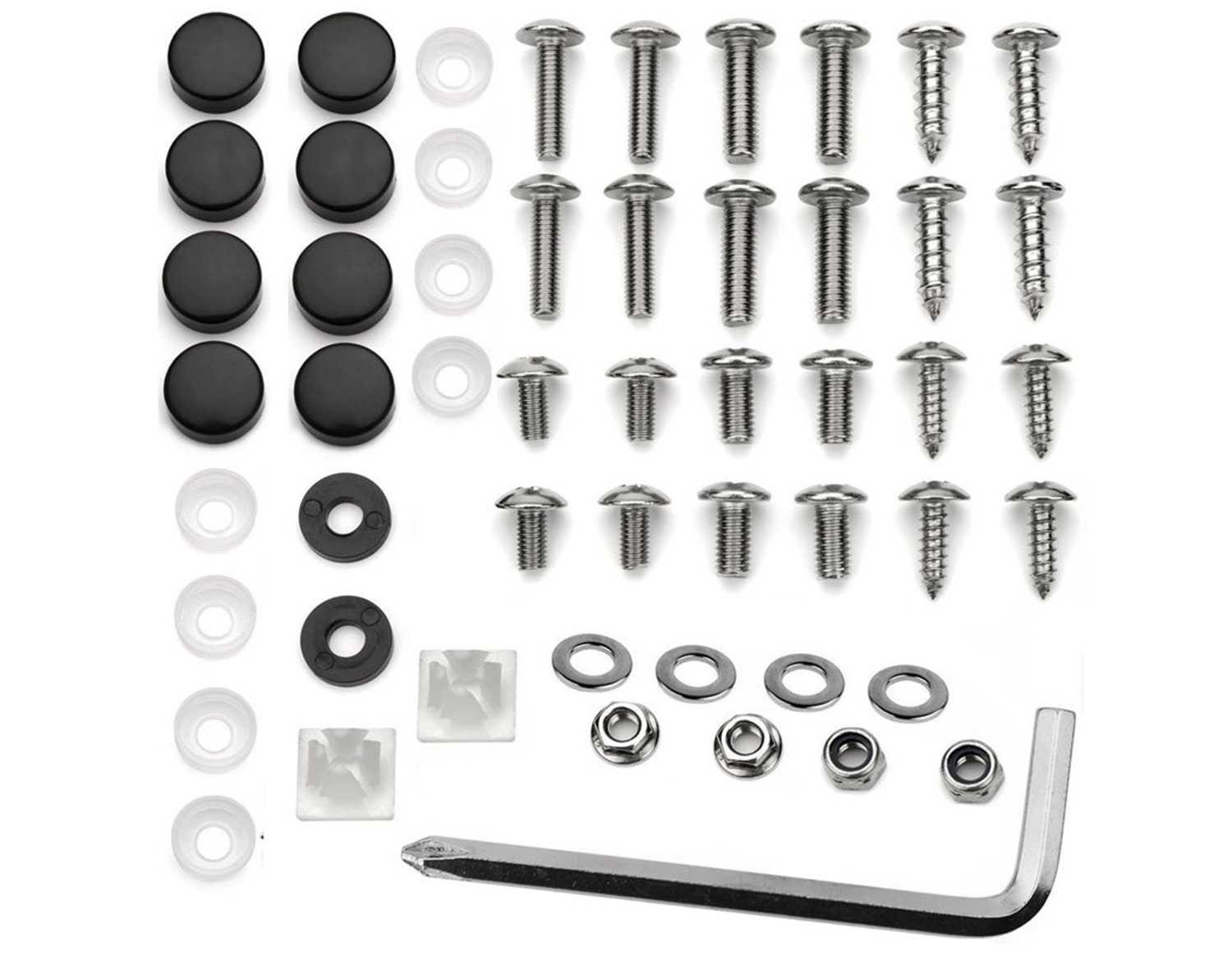 Stainless Steel Rust Resistant License Plate Frame Screws Etsy UK