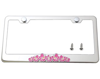 Buy Ford F-250 Engraved Chrome License Plate Frame -Metal Made In USA Genuine I366035 - Foto 4