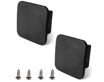 Custom Tow Hitch Cover Chrome Hitch Plug Cover For 2'' Receiver – Blank Plastic Tow Hitch Cap, United Pacific Browning Trailer Hitch Cover - Foto 4