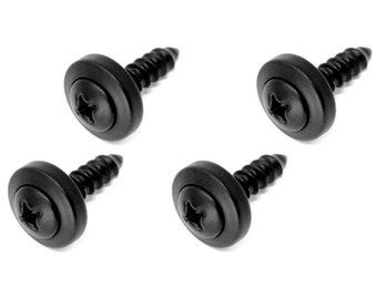LFPartS Stainless Steel Rust Resistant License Plate Frame Security Anti-Theft Locking Screws Fasteners Ultimate Kit Domestic Import Black Screw Caps LFPartS Stainless Steel Rust Resistant License Plate Frame Security Anti-Theft Locking Screws Fasteners Ultimate Kit Domestic Import Black Screw Caps