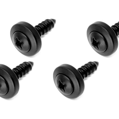 Stainless Steel License Plate Frame Screws Fasteners Chrome Etsy