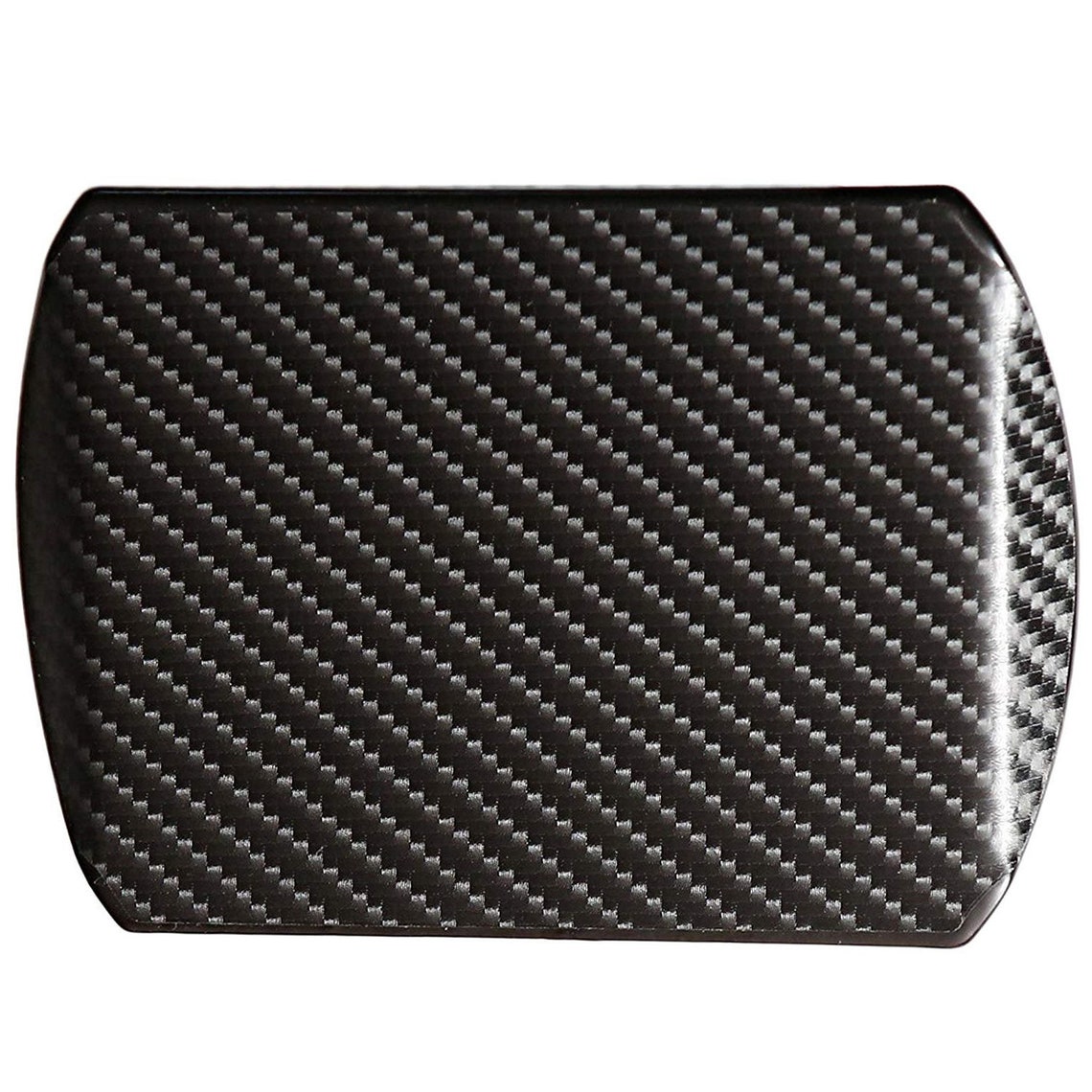 Black Carbon Fiber Look Trailer Metal Hitch Cover Fits 2 Etsy